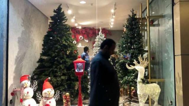 مظاهر احتفال السعودية بالكريسماس
