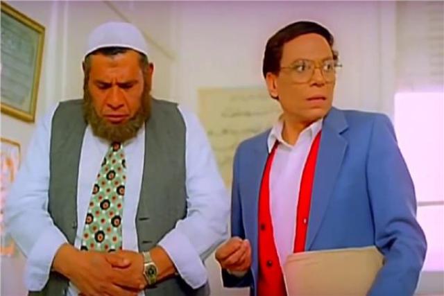 الفنان عادل إمام والفنان الراحل احمد عقل
