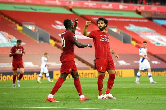 ثنائي ليفربول محمد صلاح وساديو ماني - صورة أرشيفية