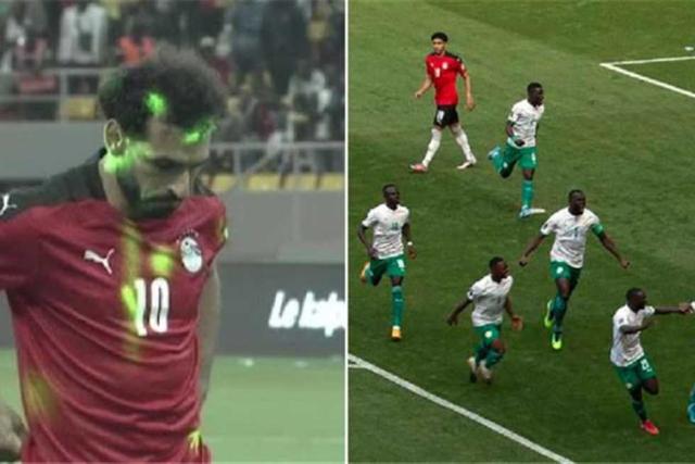 جماهير السنغال تفقد محمد صلاح بصره خلال تسديده ضربة الجزاء الضائعة أمام السنغال.. صور وفيديو