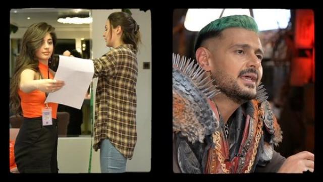 رامز جلال ومايان السيد