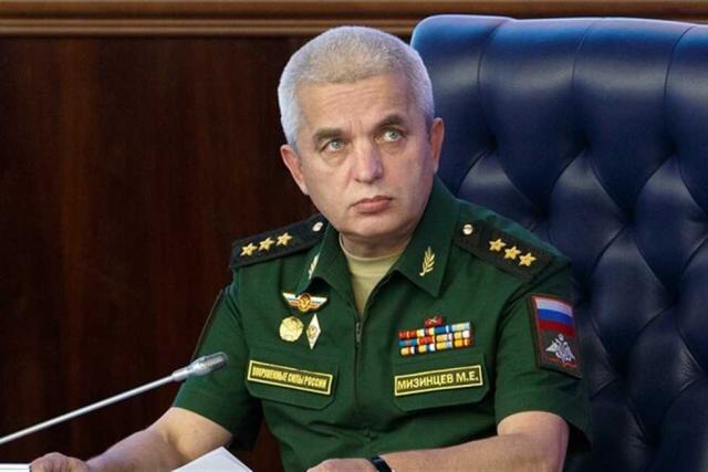 رئيس المركز الوطني الروسي لإدارة شؤون الدفاع، الفريق أول ميخائيل ميزينتسيف   - صورة أرشيفية