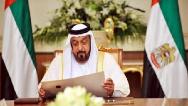 الشيخ خليفة بن زايد آل نهيان.