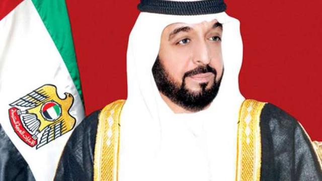 رئيس دولة الإمارات الراحل الشيخ خليفة بن زايد