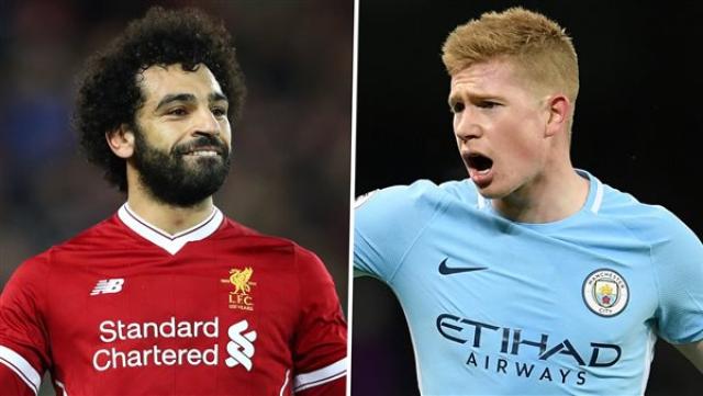 دي بروين ومحمد صلاح