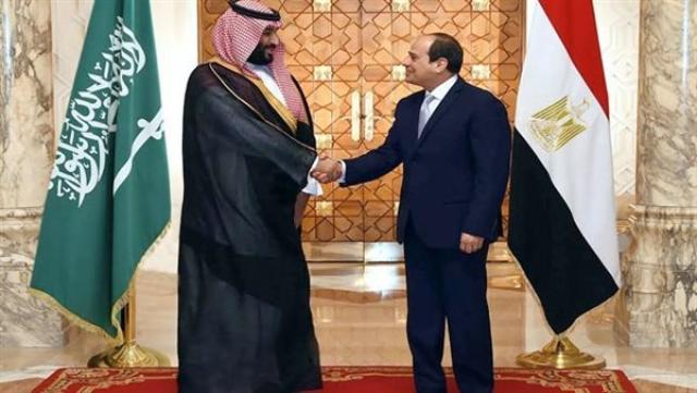 الرئيس عبد الفتاح السيسي وبن سلمان