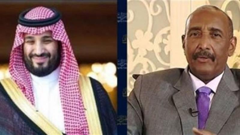 البرهان والأمير محمد بن سلمان